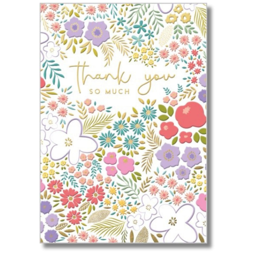 Abacus Thank You So Much - Greeting Card