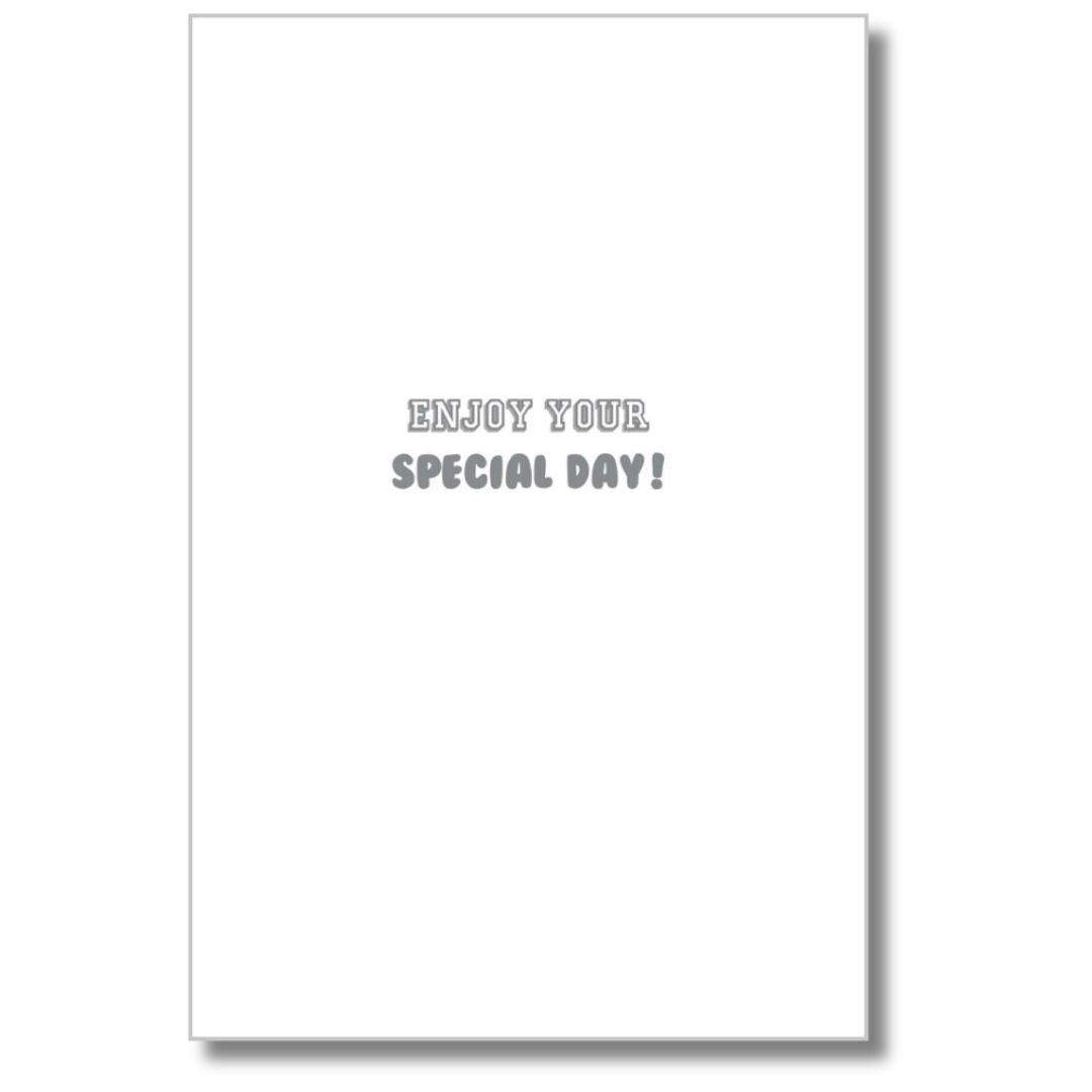 Abacus Granson Have A Super Birthday - Greeting Card