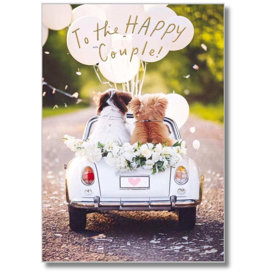 Abacus To The Happy Couple! - Greeting Card