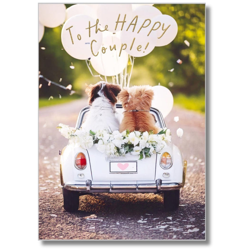Abacus To The Happy Couple! - Greeting Card