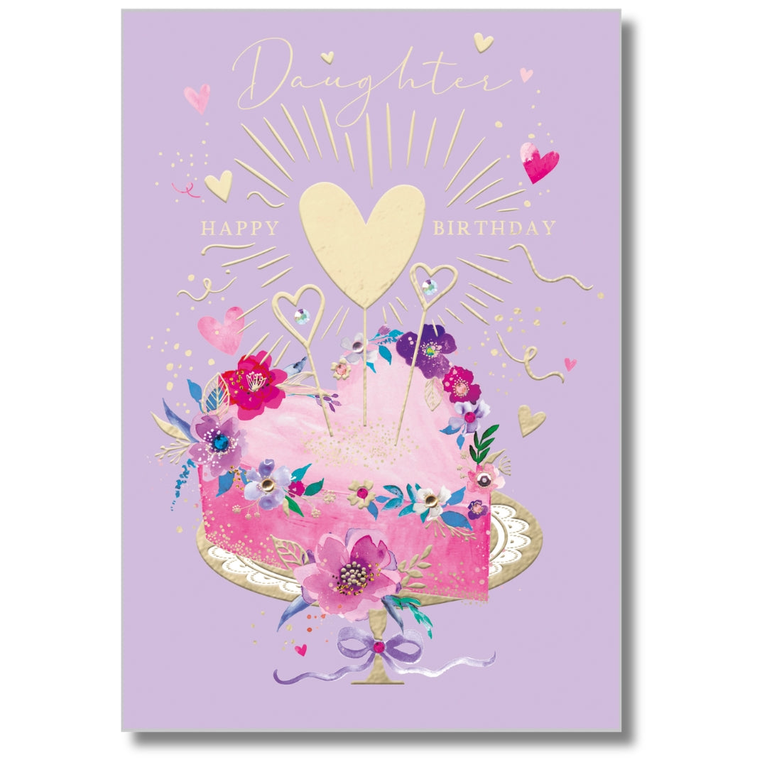 Abacus Daughter Happy Birthday - Greeting Card