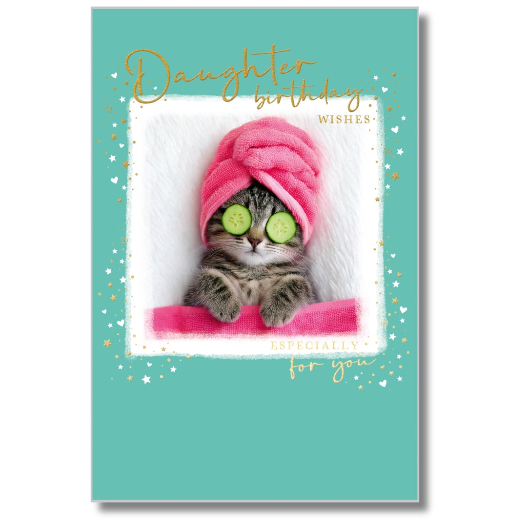 Abacus Daughter Birthday Wishes - Greeting Card