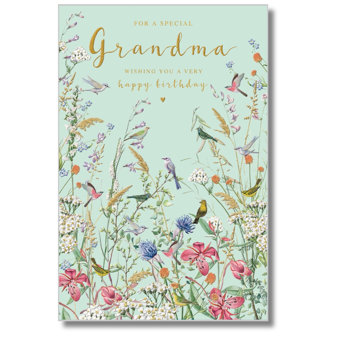Abacus For A Special Grandma Happy Birthday - Greeting Card