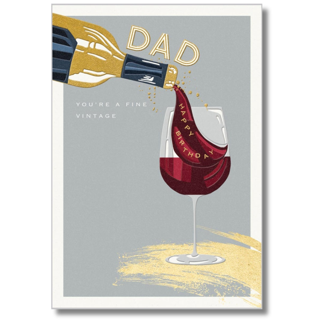 Abacus Dad Happy Birthday - Greeting Card