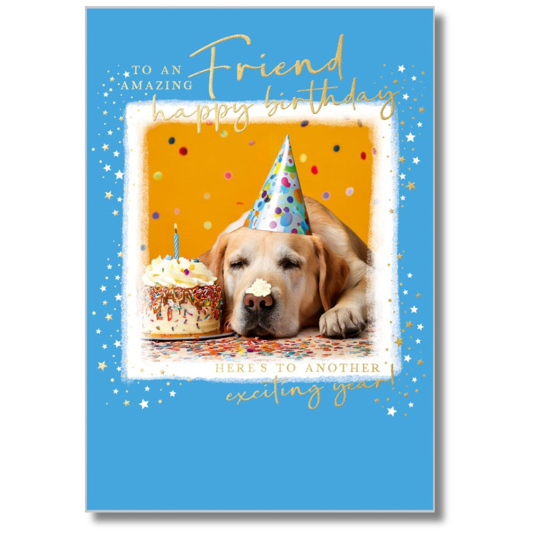 Abacus To An Amazing Friend Happy Birthday - Greeting Card