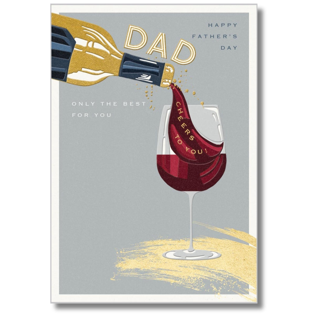 Abacus Dad Happy Father's Day - Greeting Card