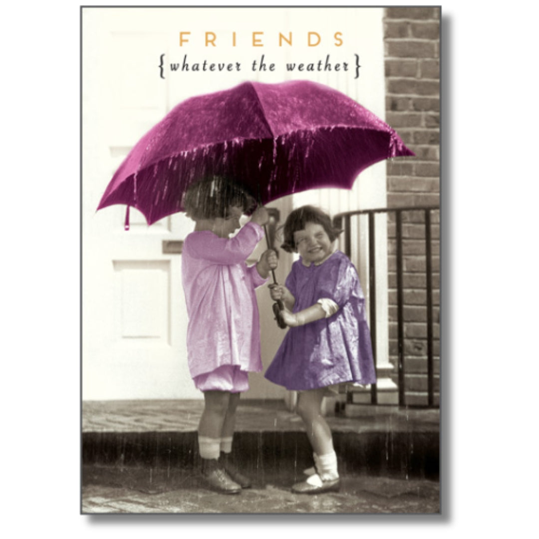 Pigment Friends "Whatever The Weather" - Blank Greeting Card
