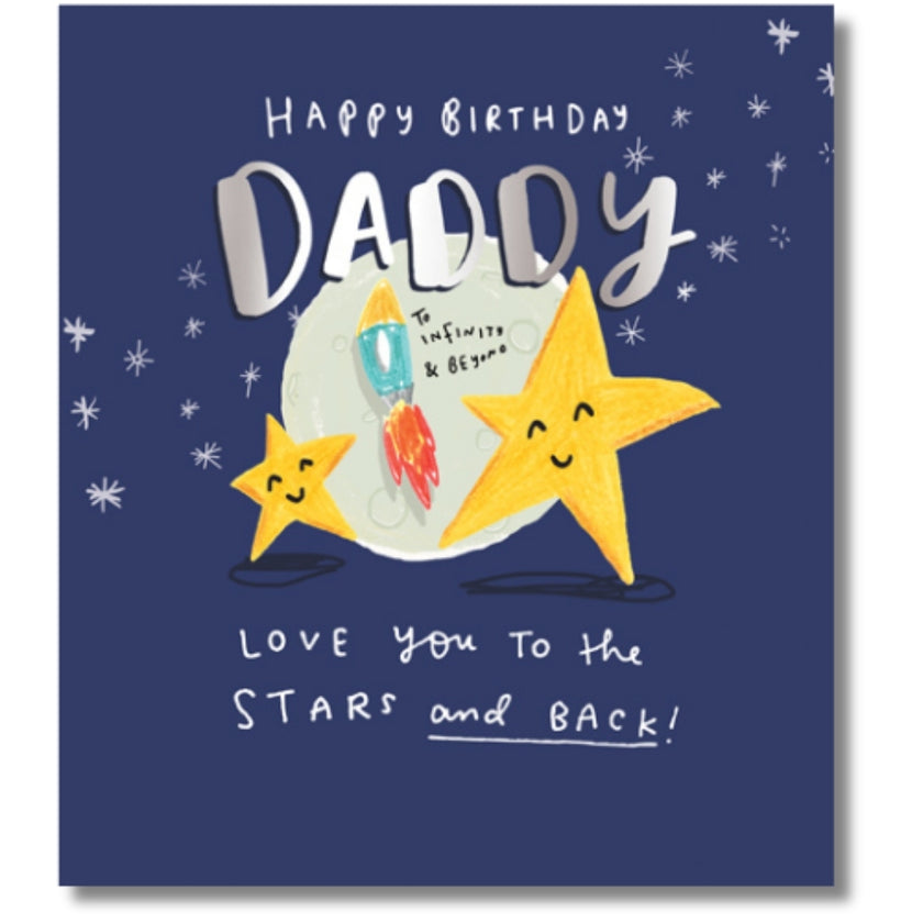 Pigment Happy Birthday Daddy - Greeting Card