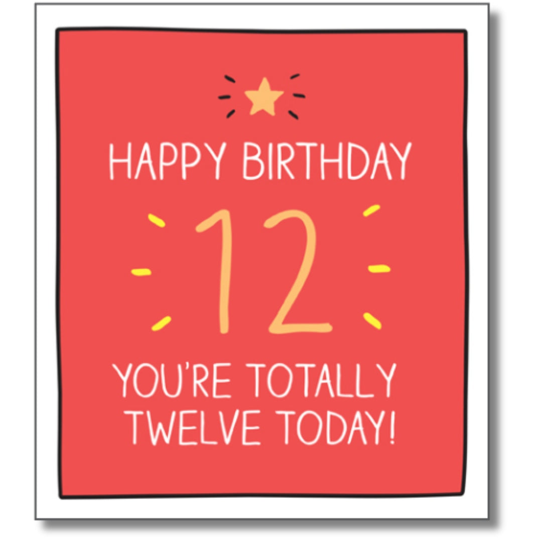 Pigment Happy Birthday 12 - Greeting Card