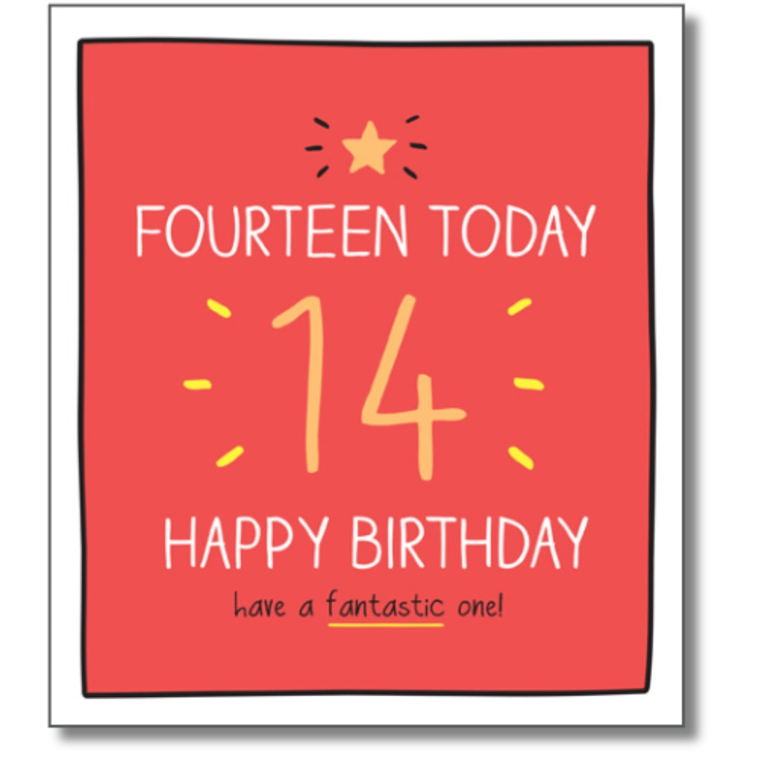 Pigment 14 Happy Birthday - Greeting Card