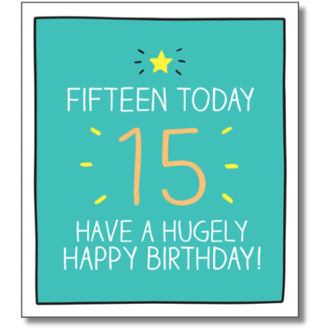 Pigment 15 Happy Birthday - Greeting Card