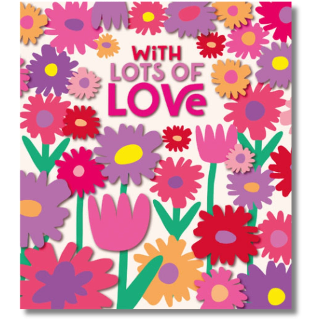 Pigment With Lots Of Love Blank - Greeting Card