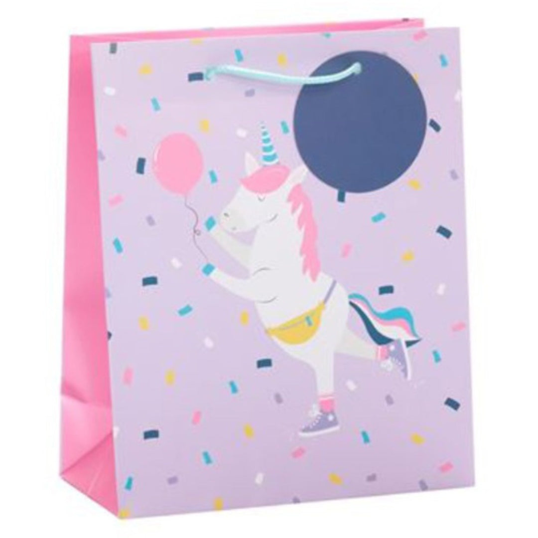 Carlton Gift Bag Small 24 x 19.5cm - Unicorn