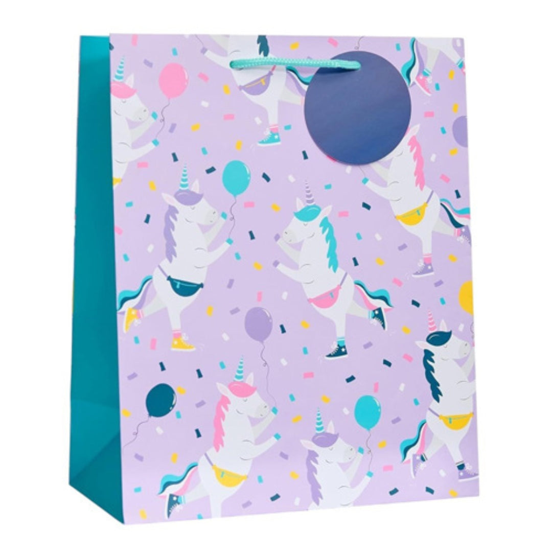 Carlton Gift Bag Medium 33 x 26.5cm - Unicorn