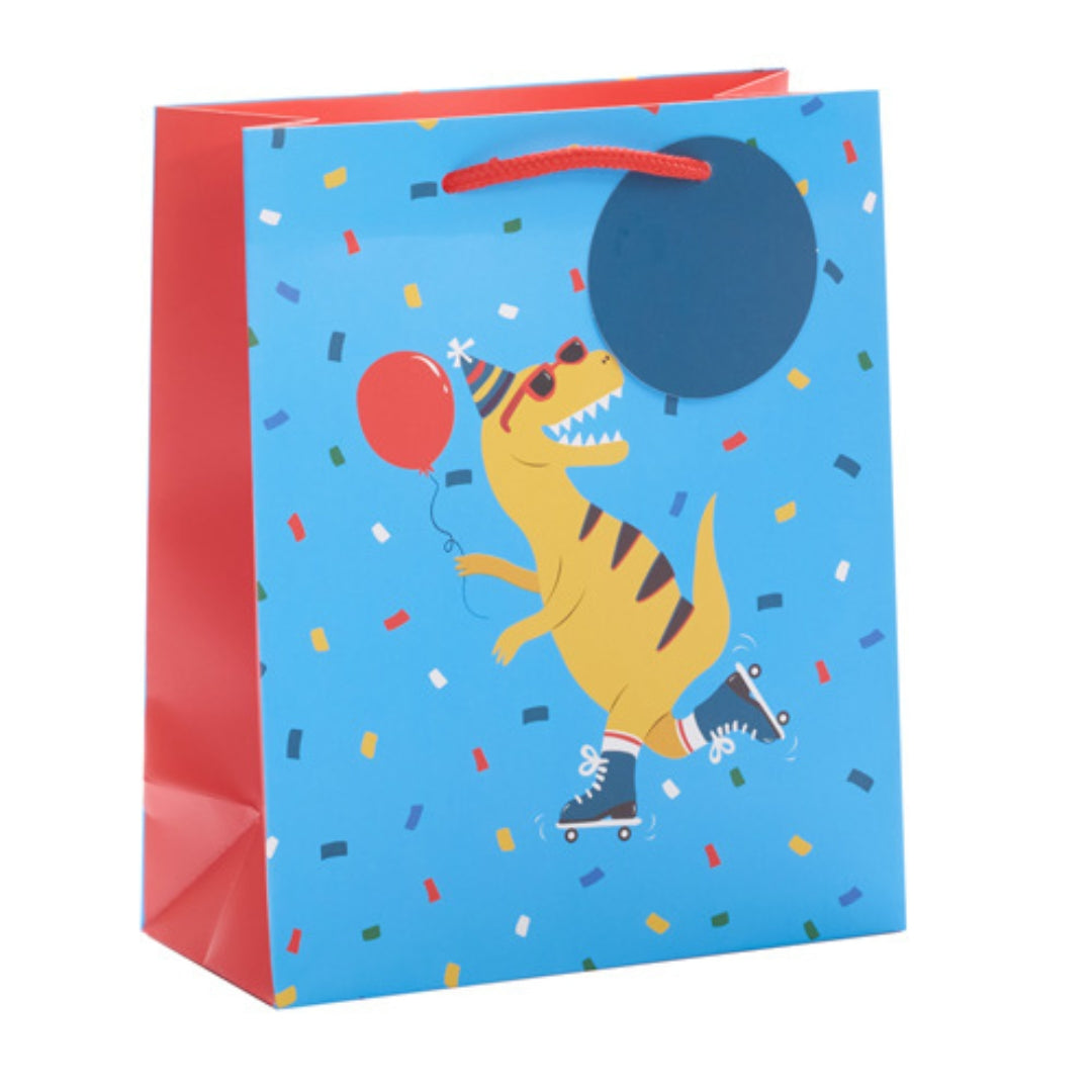 Carlton Gift Bag Small 24 x 19.5cm - Dino