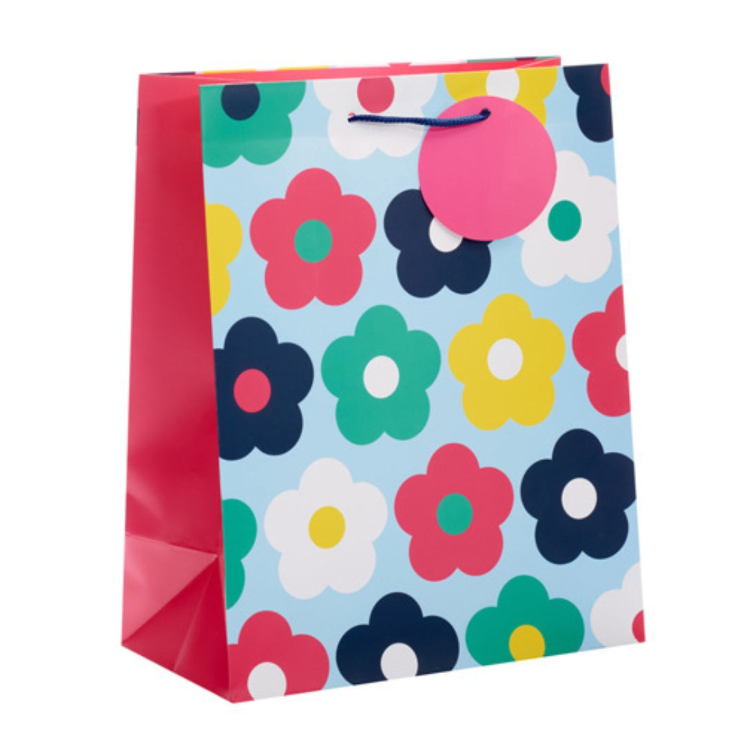 Carlton Gift Bag Medium 33 x 26.5cm - Flowers