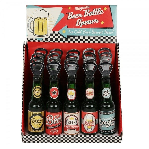 Sil Beer Magnetic Bottle Opener x 1pc Assortment