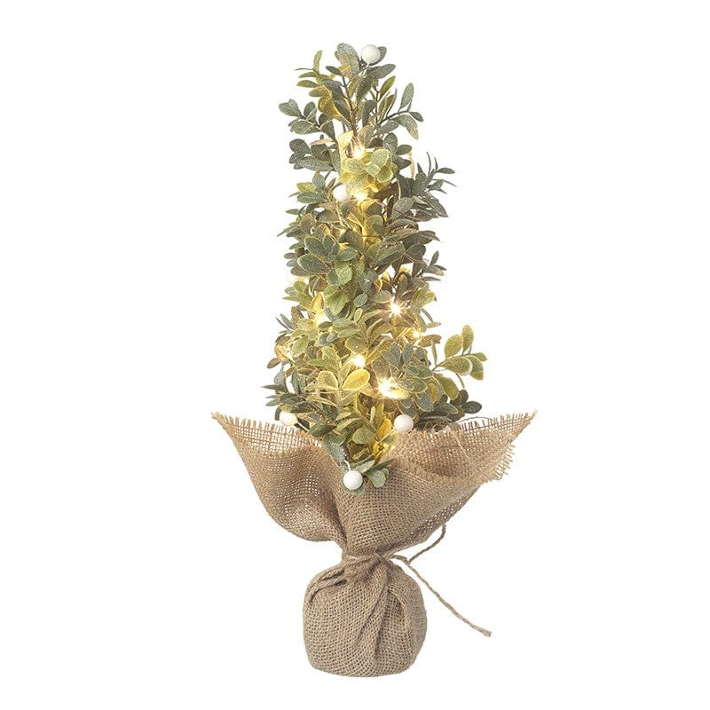 H.S. Glittered Mistletoe Tree 60cm