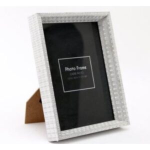 Shimmer Silver Coloured Photo Frame 13x18cm