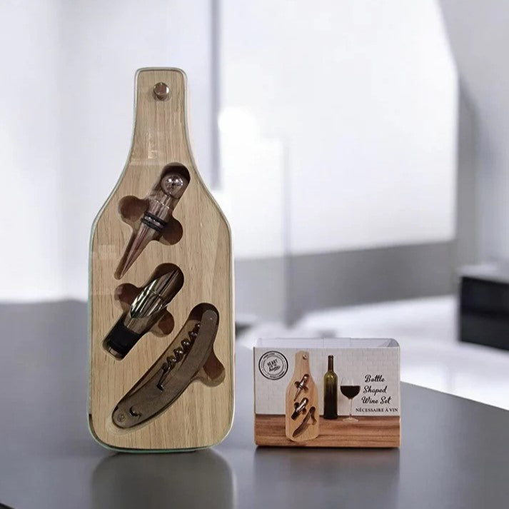 Sil Bottle Shaped Wine Set