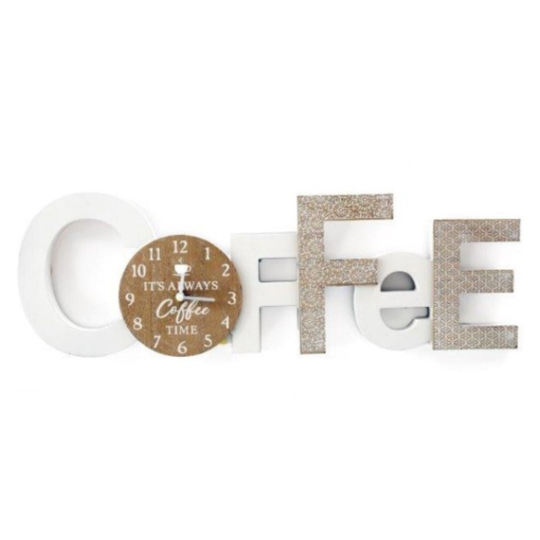 Sil Coffee Clock 45cm