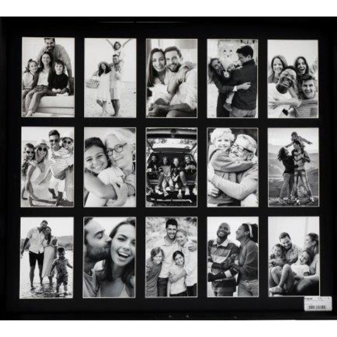Sifcon Multi Photo Frame 10 x 15cm - 15 Black