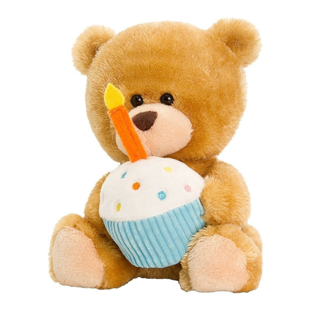 Birthday Cake Teddy Bear 14cm