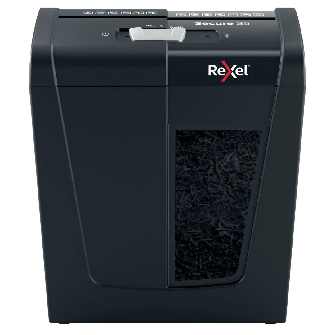 Rexel Secure S5 Strip Cut Paper Shredder P2 10L