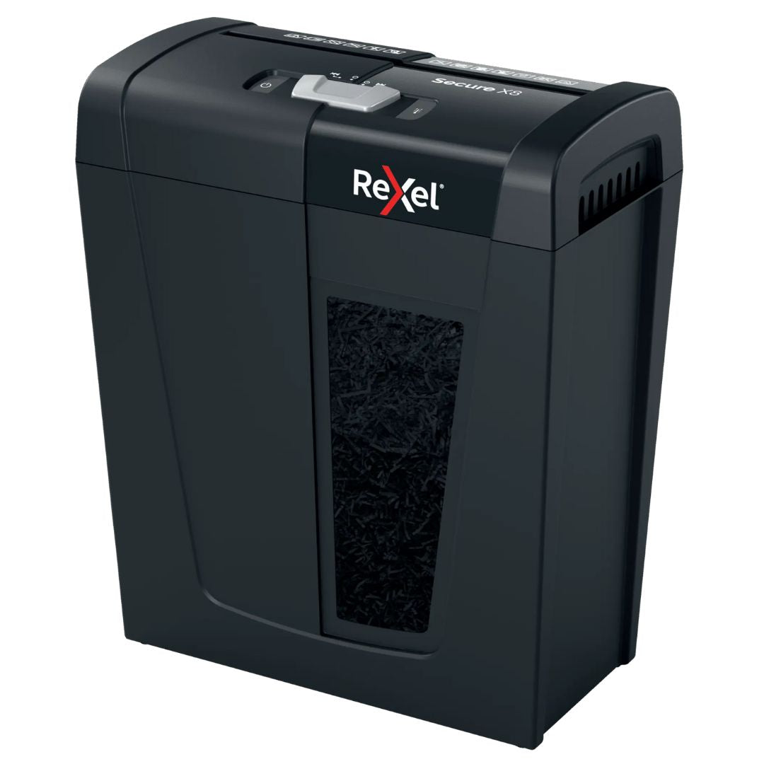 Rexel Secure X8 Paper Shredder - Shreds 8 Sheets 14L