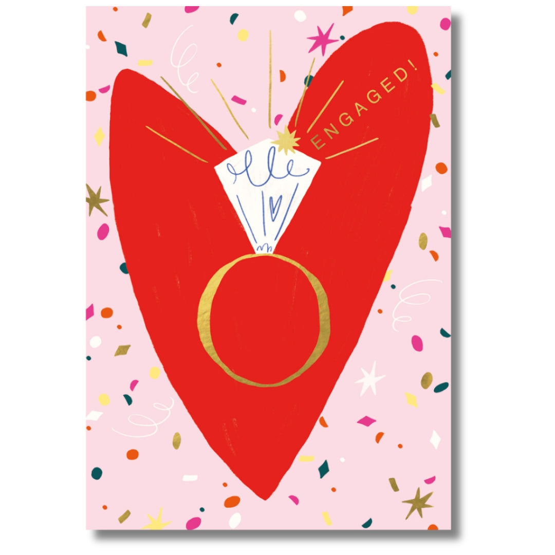 Abacus Engaged! - Greeting Card