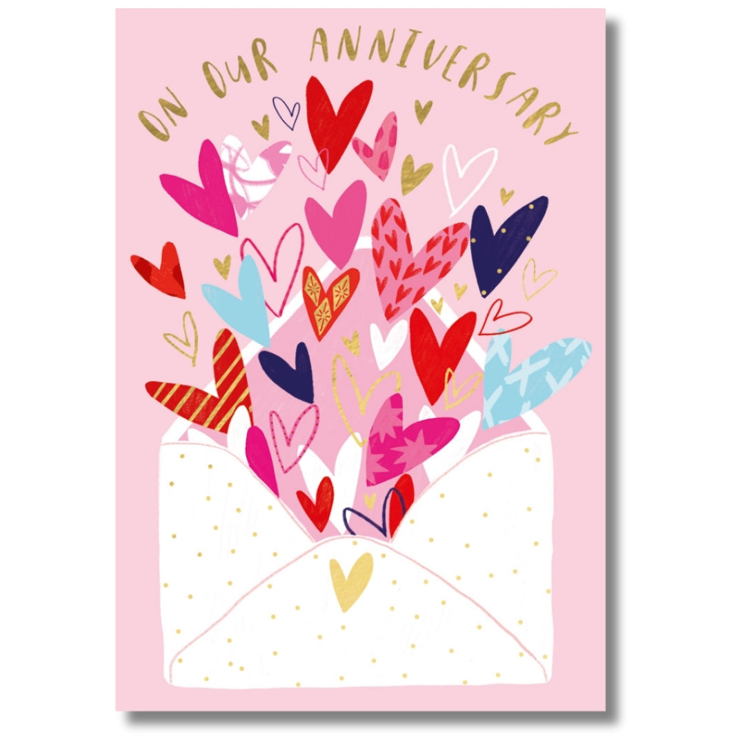 Abacus On Our Anniversary - Greeting Card