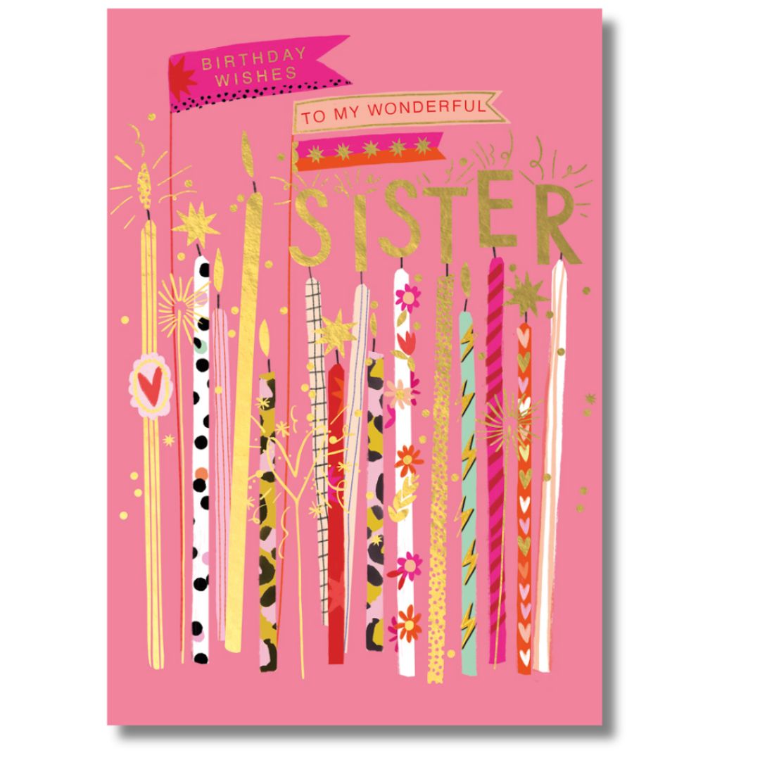 Sister Birthday Greeting Card