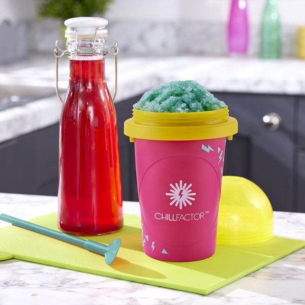ChillFactor Colour Shock Slushy Maker - Perfectly Pink