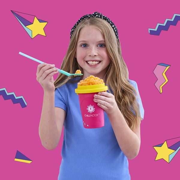 ChillFactor Colour Shock Slushy Maker - Perfectly Pink