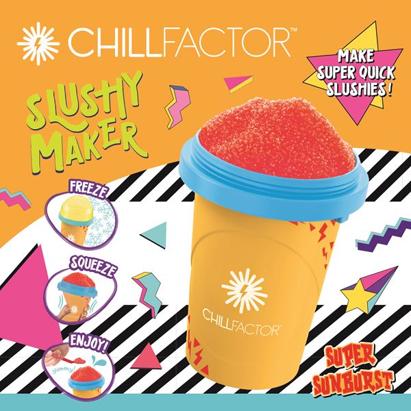 ChillFactor Colour Shock Slushy Maker - Super Sunburts