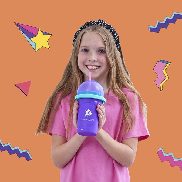 ChillFactor Colour Shock Slushy Maker - Power Purple