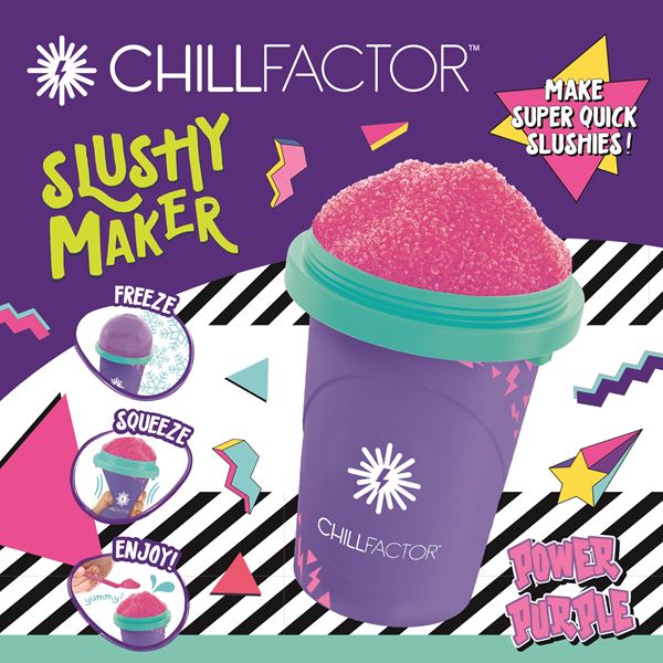 ChillFactor Colour Shock Slushy Maker - Power Purple