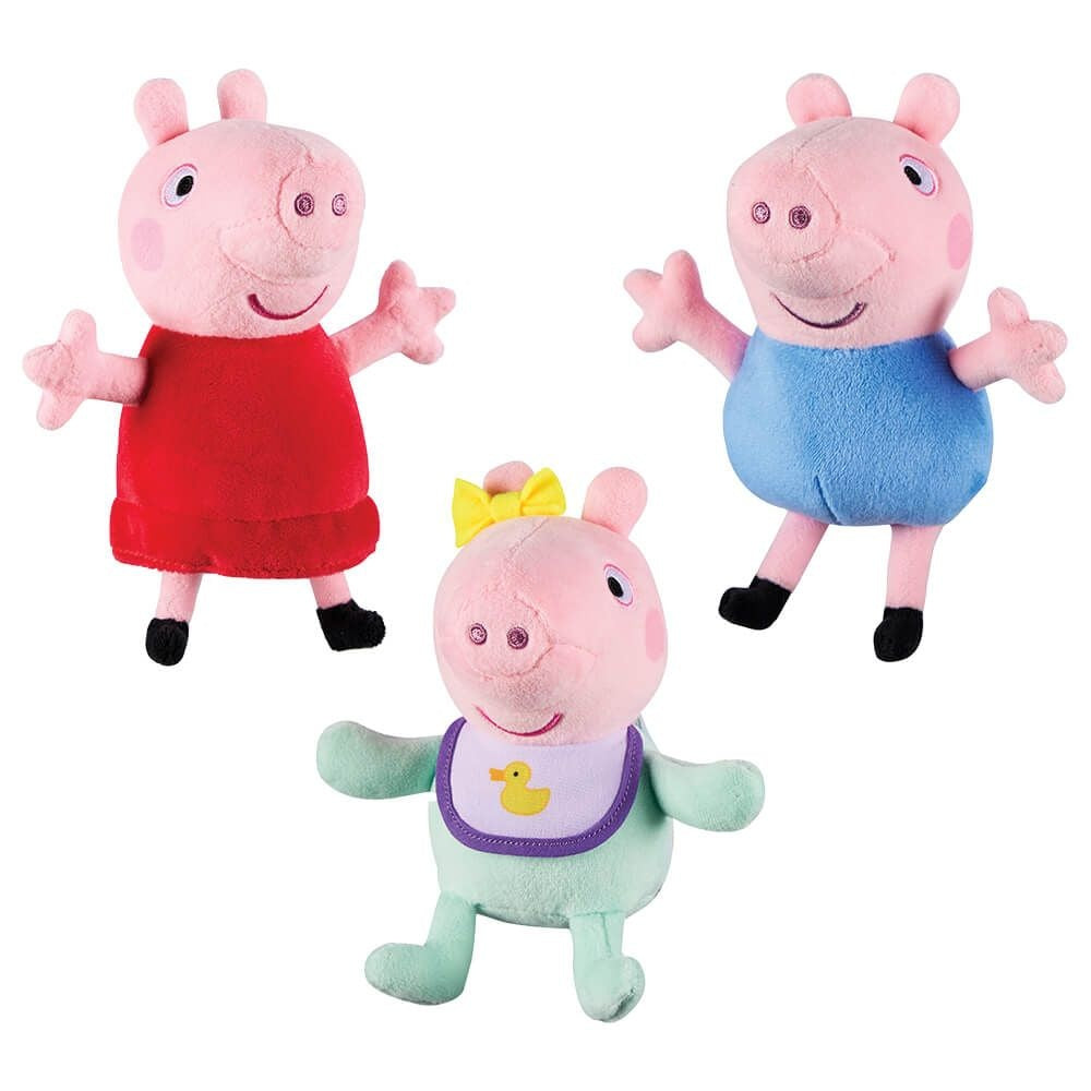 Peppa Pig - Collectable Soft Toy 15cm +18m x 1pc Assortment