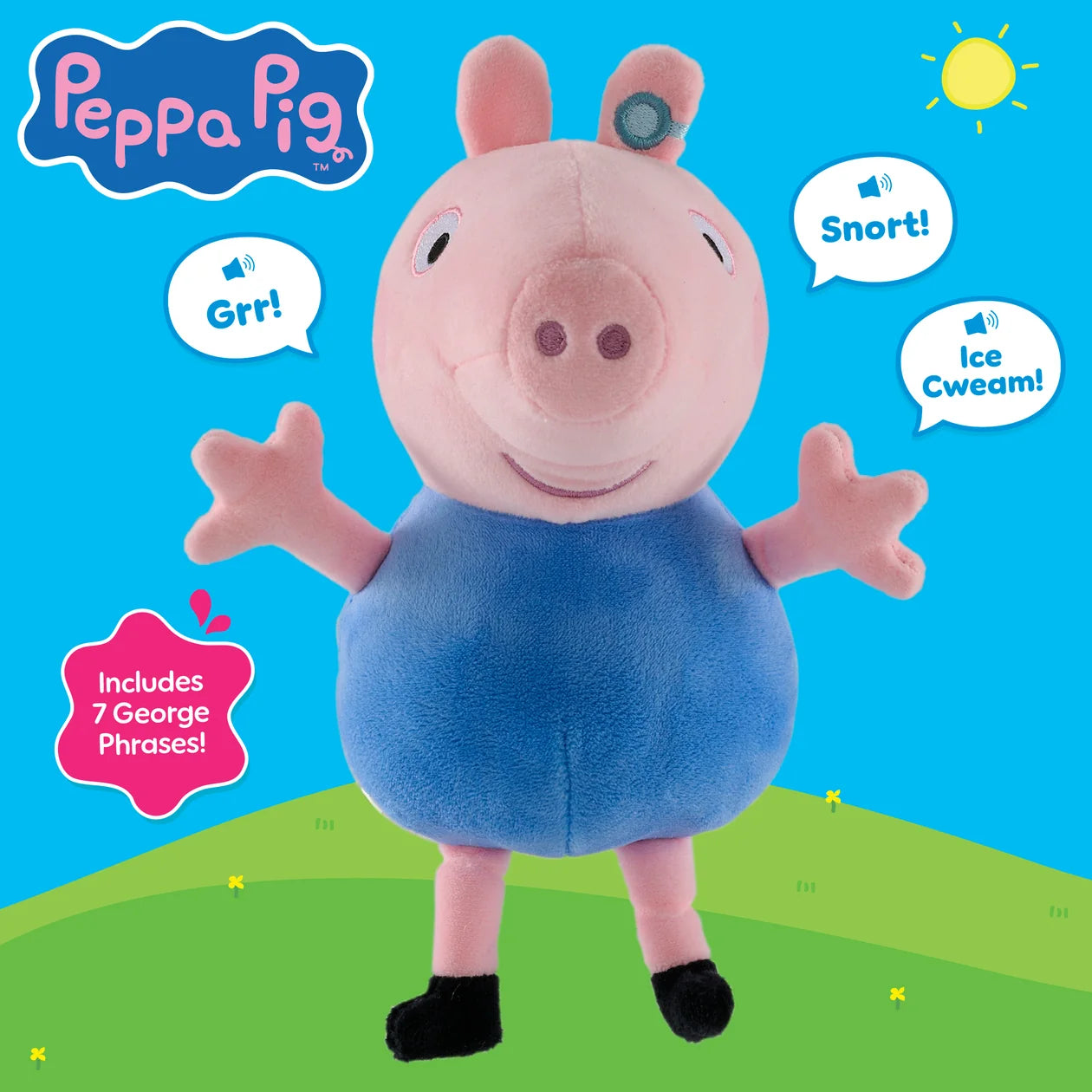 Peppa Pig - Soft Toy - Talking George