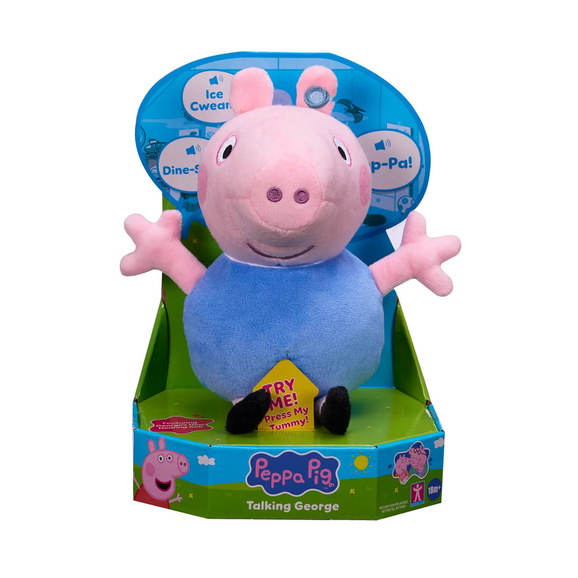 Peppa Pig - Soft Toy - Talking George