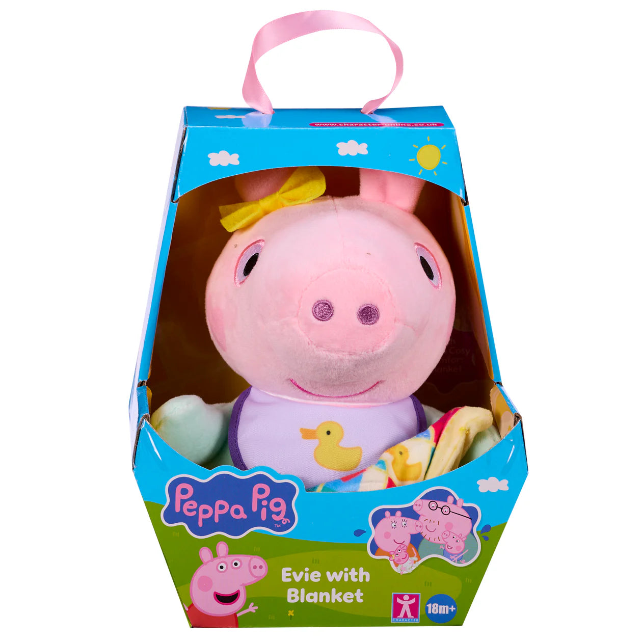 Peppa Pig - Evie With Blanket +18m