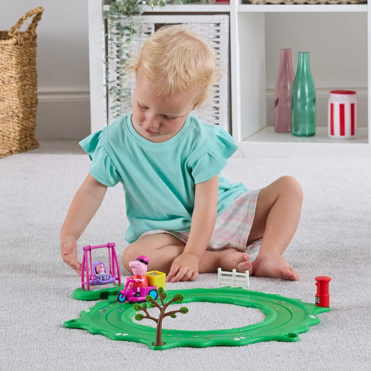Peppa Pig - Whizz-Around - Peppa & Evie Fun In The Park Set +2y