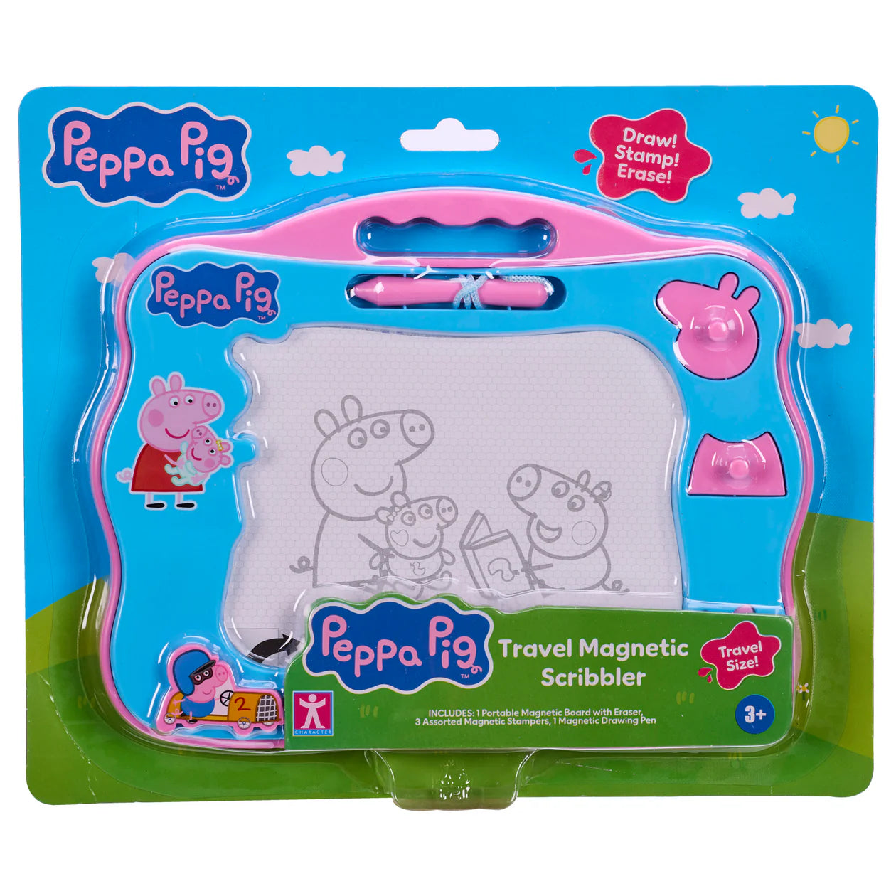 Peppa Pig - Travel Magnetic Scribbler +3y