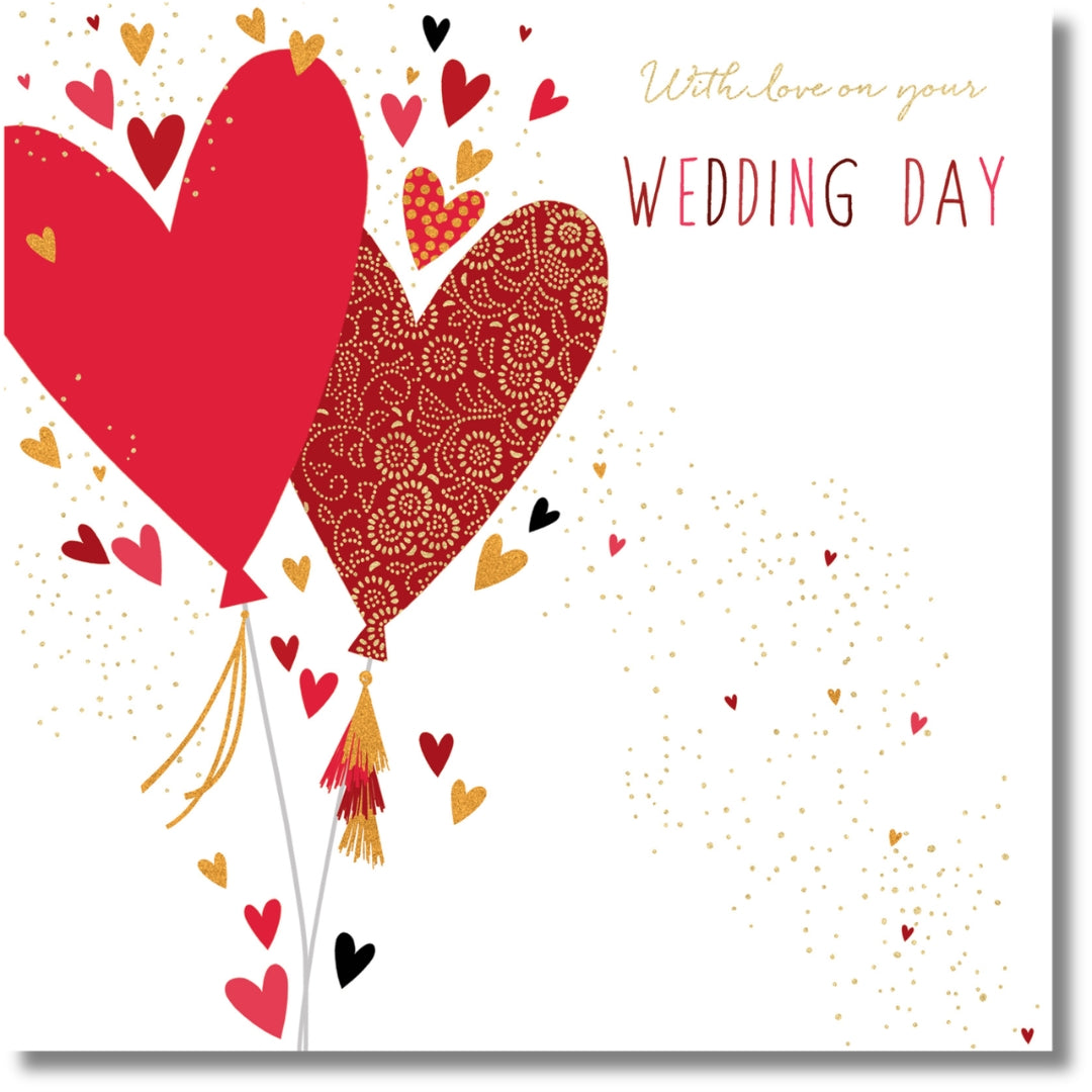 Portfolio With Love On Your Wedding Day - Greeting Card