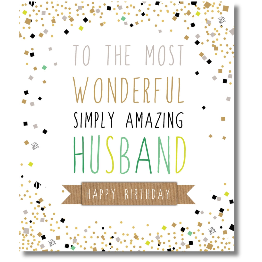 Portfolio Husband Happy Birthday - Greeting Card