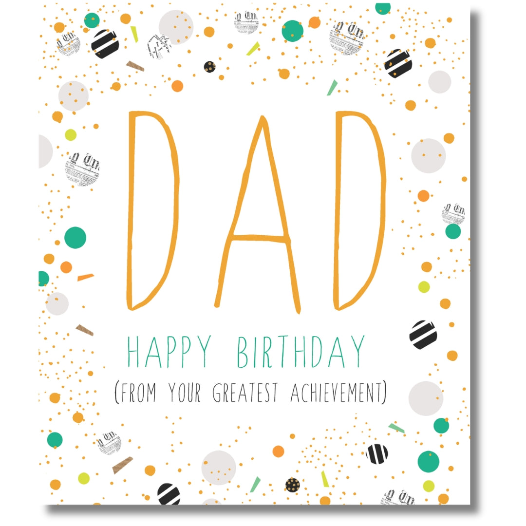 Portfolio Dad Happy Birthday - Greeting Card