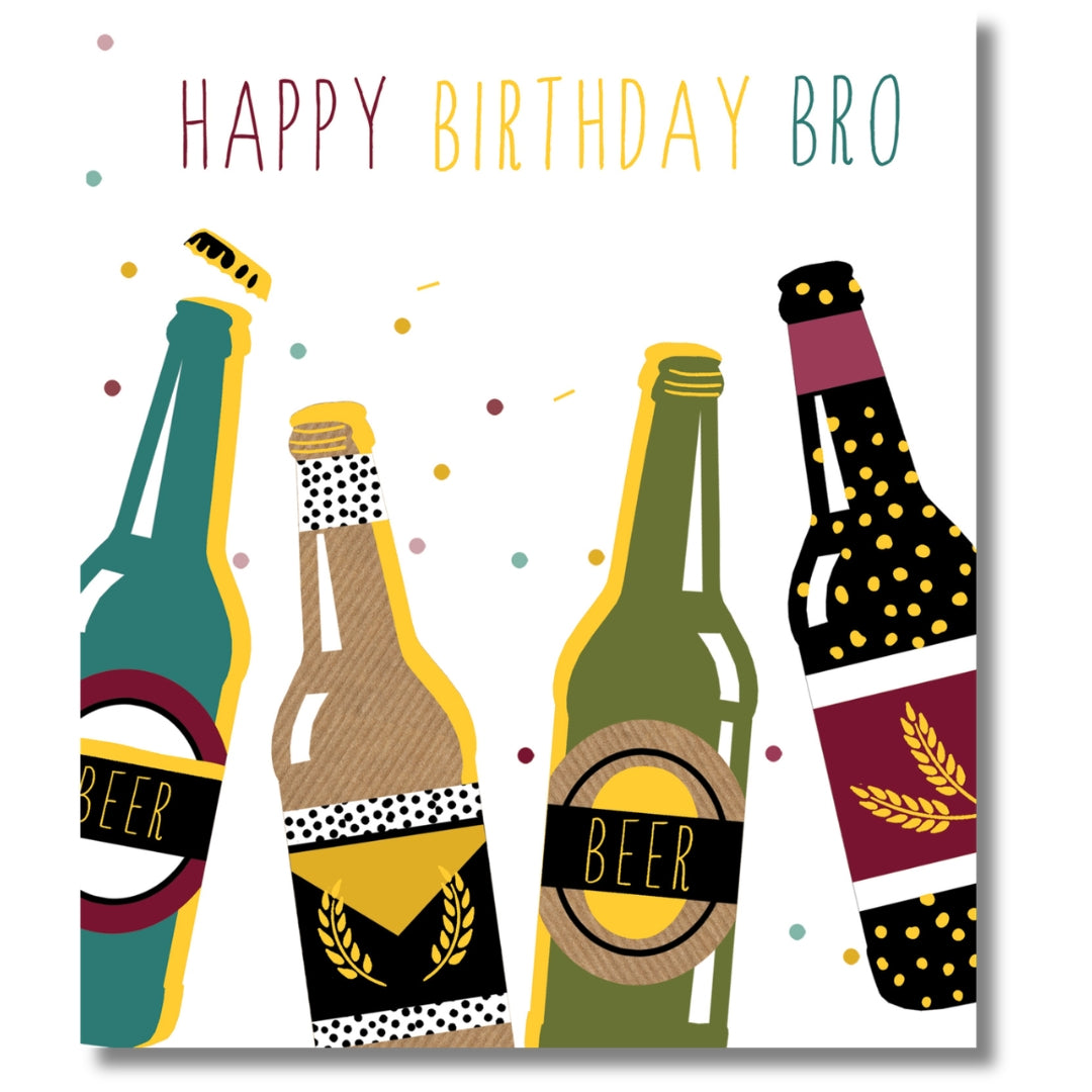 Portfolio Happy Birthday Bro - Greeting Card