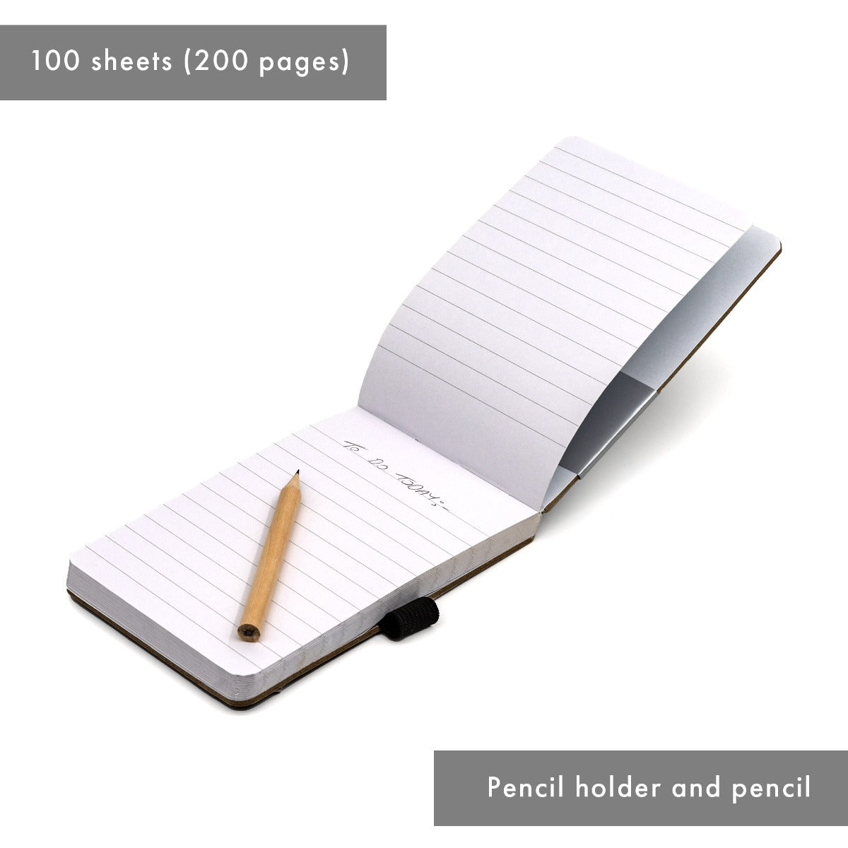 A7 Pukka Pads Pocket Book & Pencil - Black