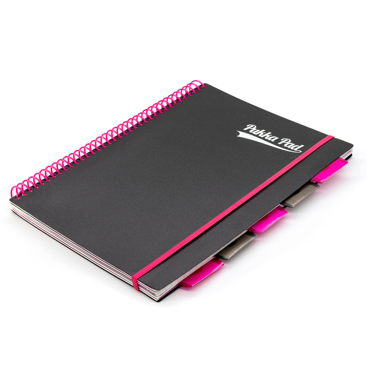 A4 Pukka Pads Side-Spiral Polypropylene Lined Project Book - Neon x 1pc Assortment