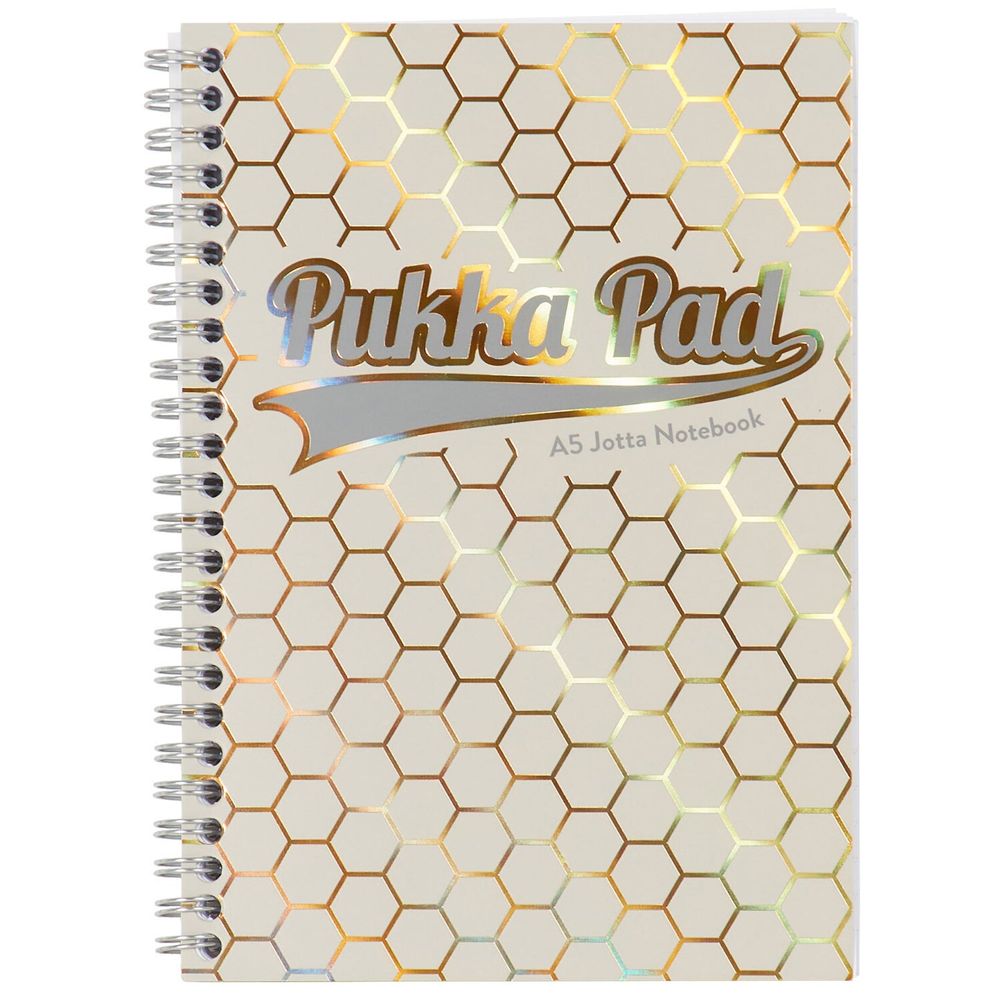 Pukka Haze Jotta Notepad A5 Wirebound 200 Ruled Pages 80gsm - Taupe Ho